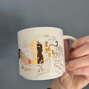 Starbucks China Limited Dragon City "You Are Here" Series Ceramic Coffee Mug Cup